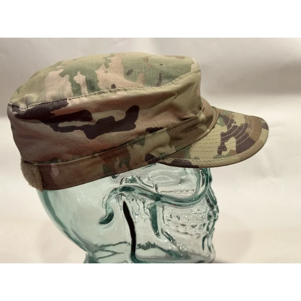 United States Army Hat Cap Camouflage 7 1/4 Fitted SPE1C1-18-D-1091 Bernard Cap